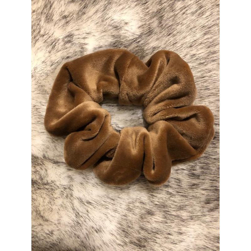 GUMKA WELUROWA SCRUNCHIES OZDOBA ELEGANCJA FROTA