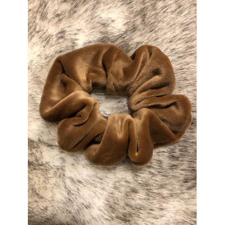 GUMKA WELUROWA SCRUNCHIES OZDOBA ELEGANCJA FROTA