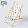 LEŻAK PLAŻOWY BOHO OGRODOWY PATIO TARAS