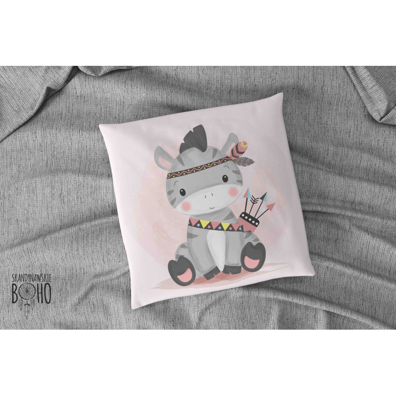 PODUSZKA DEKORACYJNA 40x40 BOHO WYPOSAŻENIE HIT21