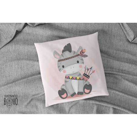 PODUSZKA DEKORACYJNA 40x40 BOHO WYPOSAŻENIE HIT21