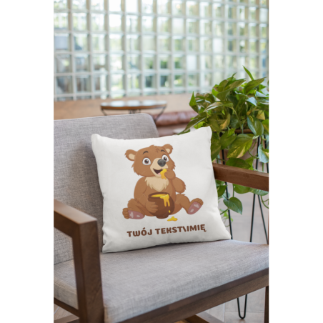 PODUSZKA DEKORACYJNA 40x40 NA PREZENT