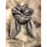 GUMKA WELUROWA SCRUNCHIES OZDOBA ELEGANCJA KOKARDA