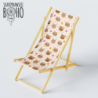 LEŻAK PLAŻOWY BOHO OGRODOWY PATIO TARAS