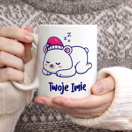 Kubek Z TWOIM IMIENIEM dla dzieci ŚWIĘTA 330 ml