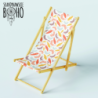 LEŻAK PLAŻOWY BOHO OGRODOWY PATIO TARAS