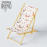 LEŻAK PLAŻOWY BOHO OGRODOWY PATIO TARAS