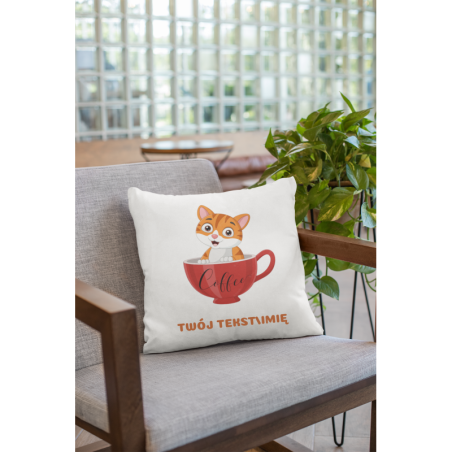 PODUSZKA DEKORACYJNA 40x40 NA PREZENT
